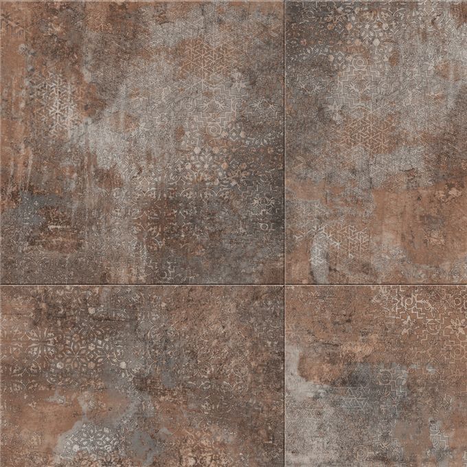 Rusted Stencil Concrete 9141