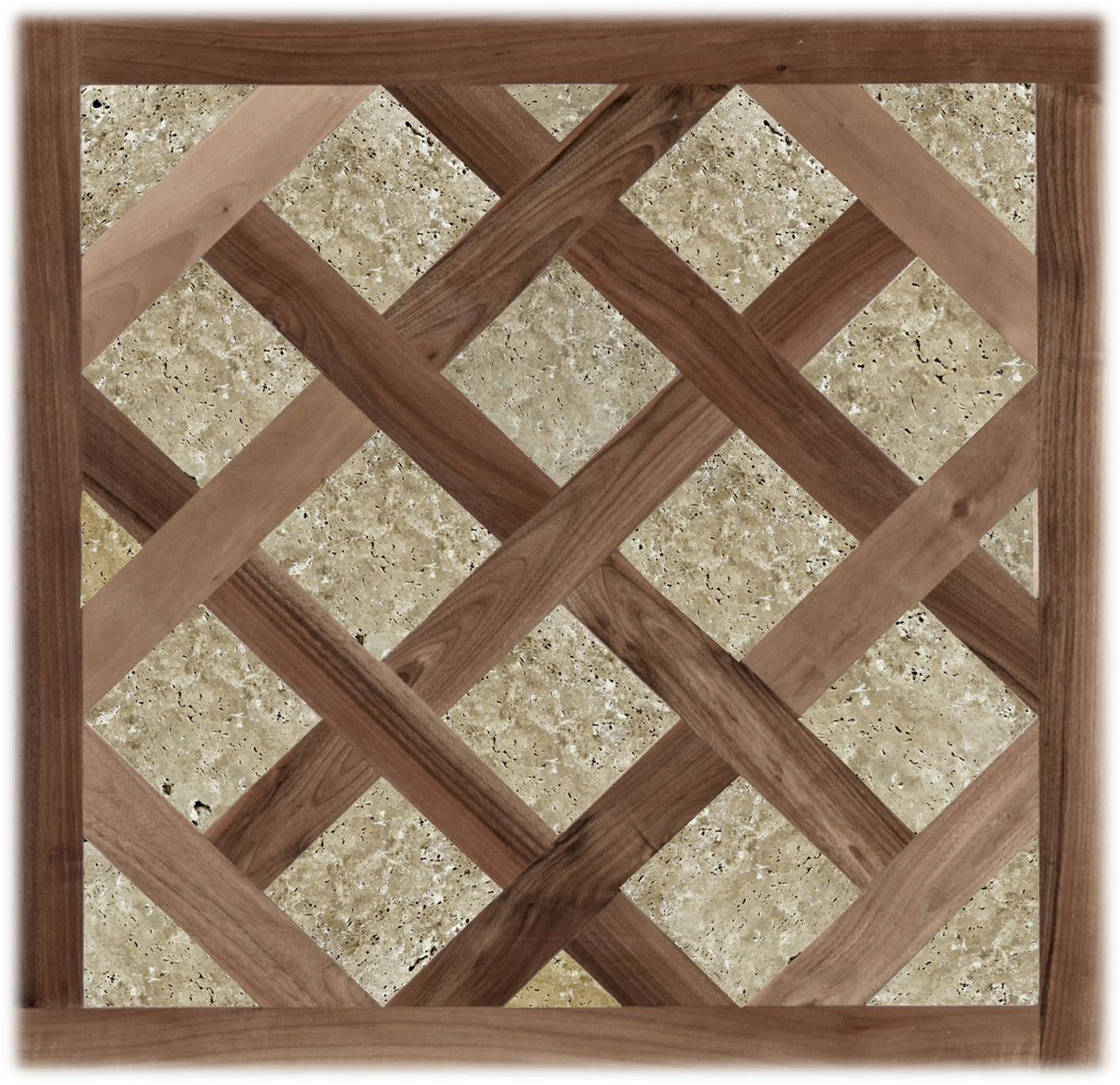 VERSAILLES WALNUT/ TRAVERTEN